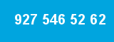 927 546 52 62 927 546 52 62
